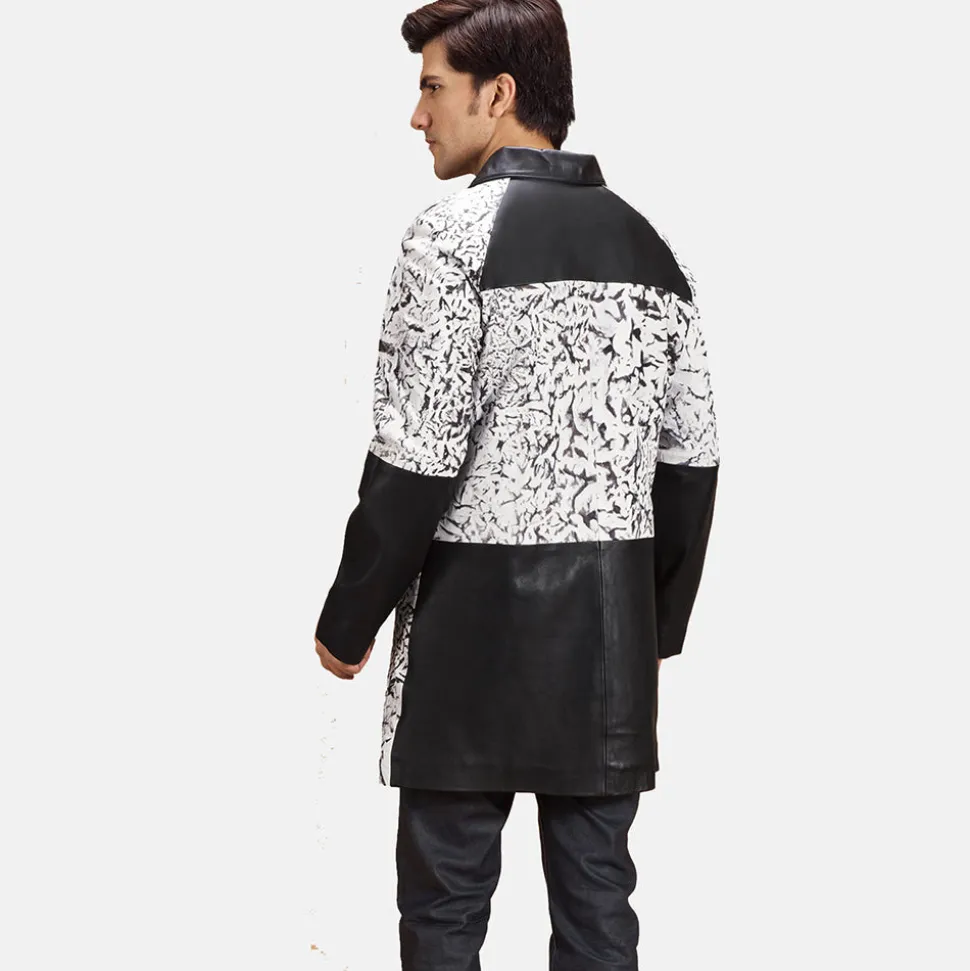 Artistry Black Dye Leather Coat