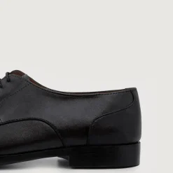 Attorney Derby Black Leather Shoes