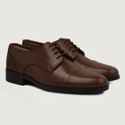 Attorney Derby Brown Leather Shoes
