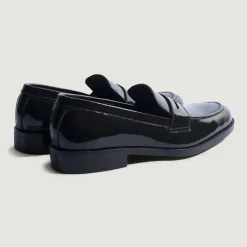 Baxton Black Patent Leather Loafers