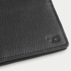 Bernardi Black Leather Travel Wallet