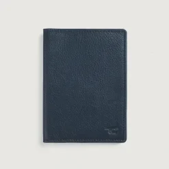 Bernardi Blue Leather Travel Wallet
