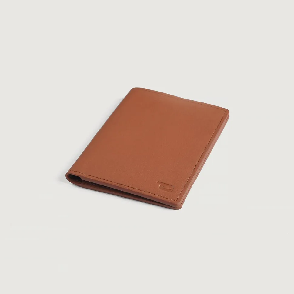 Bernardi Brown Leather Travel Wallet