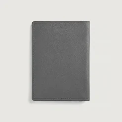 Bernardi Grey Leather Travel Wallet