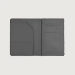 Bernardi Grey Leather Travel Wallet
