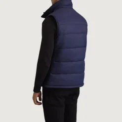 Bryan Blue Puffer Vest