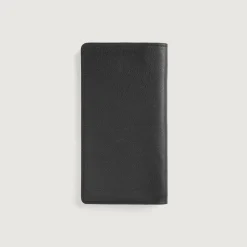Cameron Black Leather Long Wallet