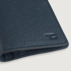 Cameron Blue Leather Long Wallet
