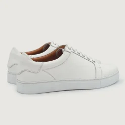 Carter Runn White Leather Sneakers