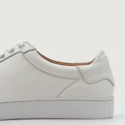 Carter Runn White Leather Sneakers