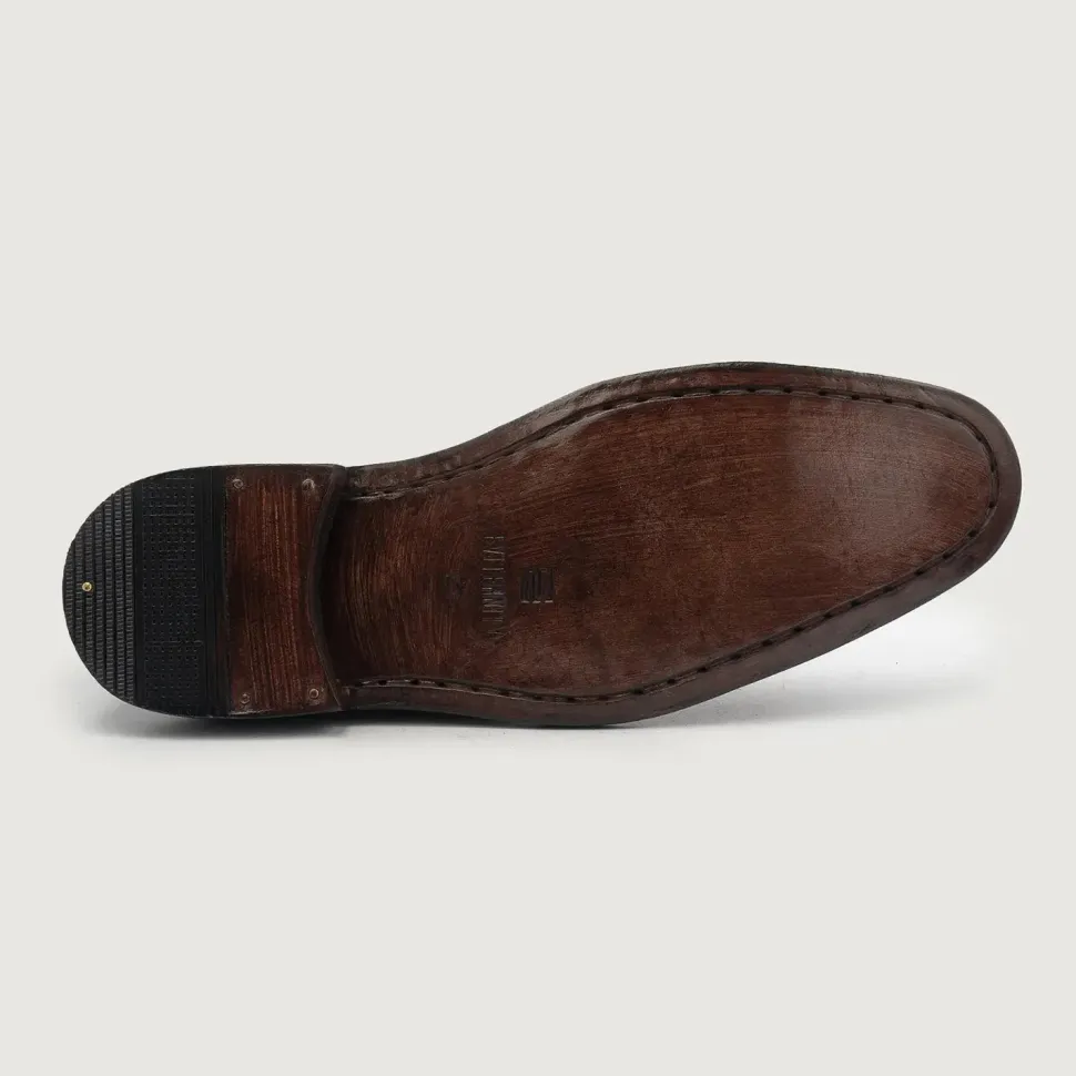 Clarkson Chelsea Maroon Leather Boots