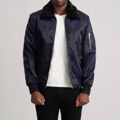 Clyde B-15 Blue Bomber Jacket