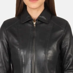 Colette Black Leather Jacket