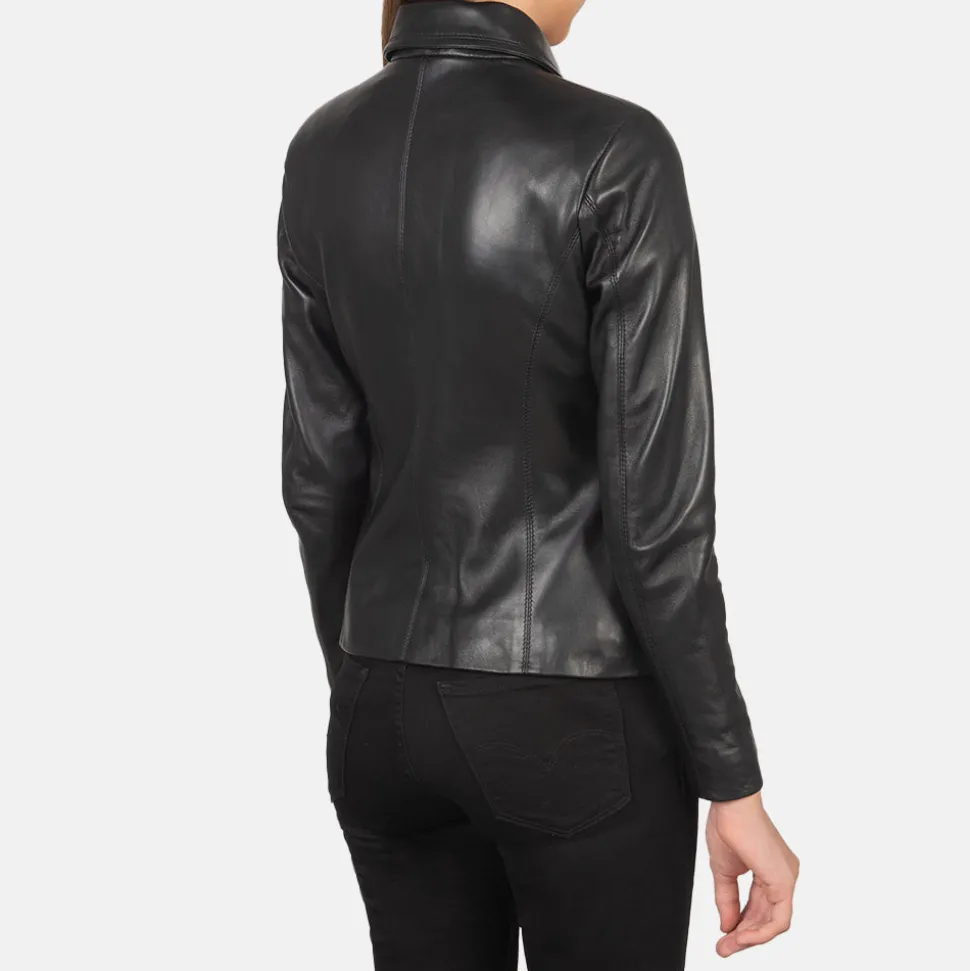 Colette Black Leather Jacket