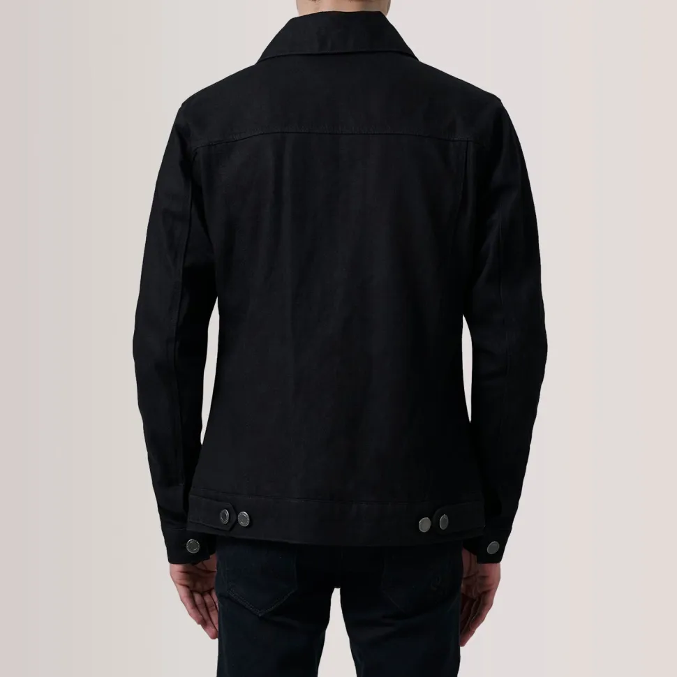 Conard Black Denim Trucker Jacket