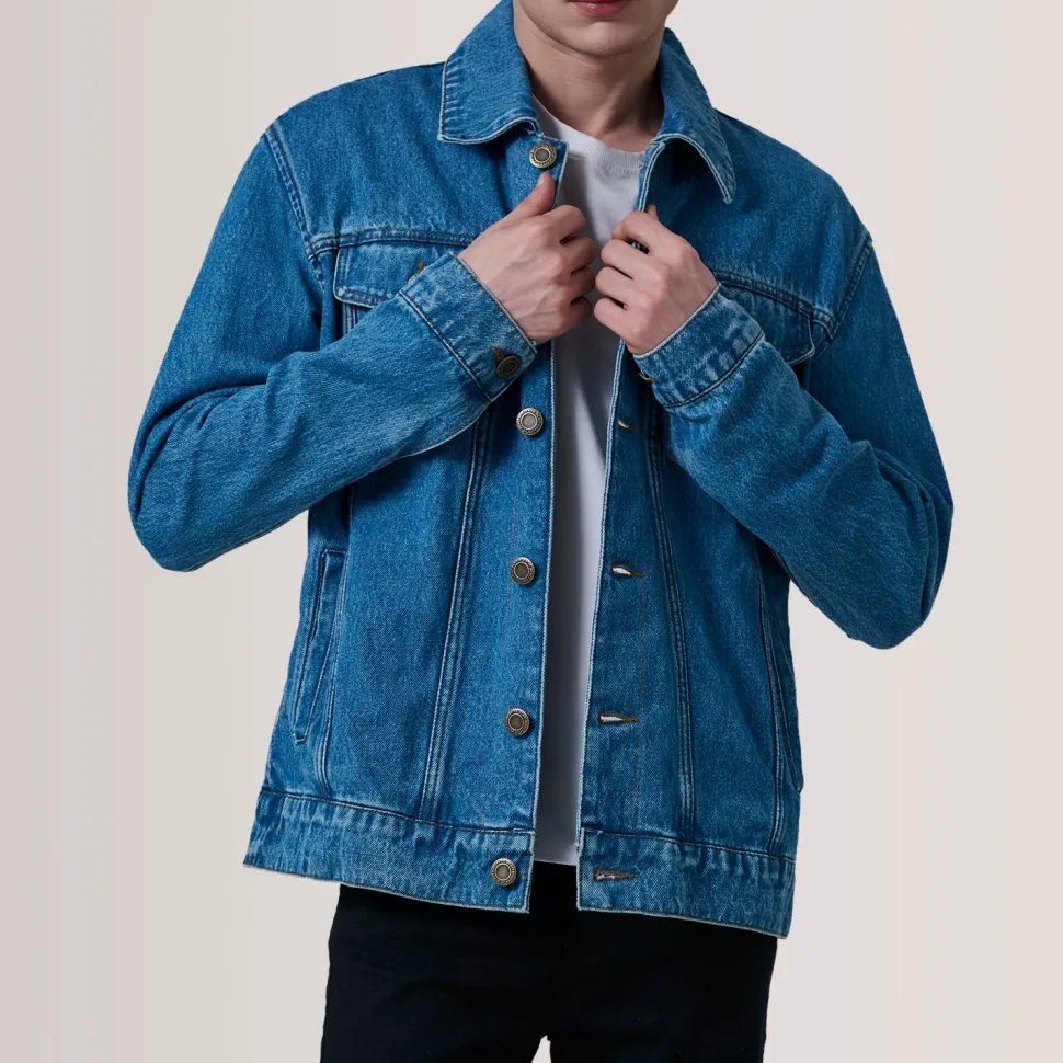 Conard Blue Denim Trucker Jacket