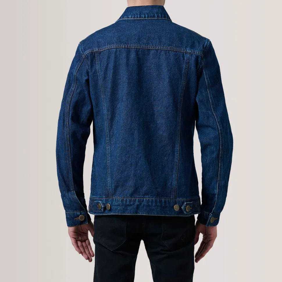 Conard Dark Blue Denim Trucker Jacket