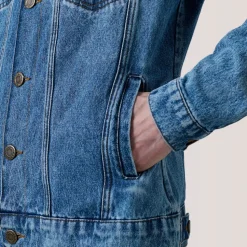 Conard Ice Blue Denim Trucker Jacket