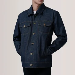 Conard Indigo Blue Denim Trucker Jacket