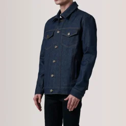 Conard Indigo Blue Denim Trucker Jacket