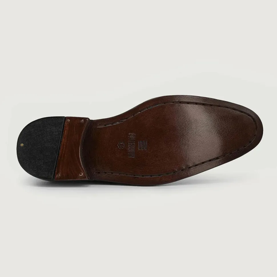 Corry Chukka Black Nubuck Leather Boots