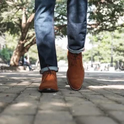 Corry Chukka Brown Suede Leather Boots