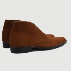 Corry Chukka Brown Suede Leather Boots