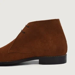 Corry Chukka Brown Suede Leather Boots