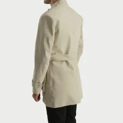 Dolf Off-White Suede Jacket