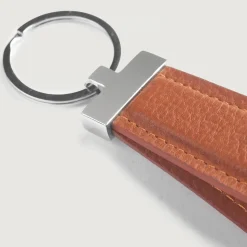 Elroy Brown Leather Keychain