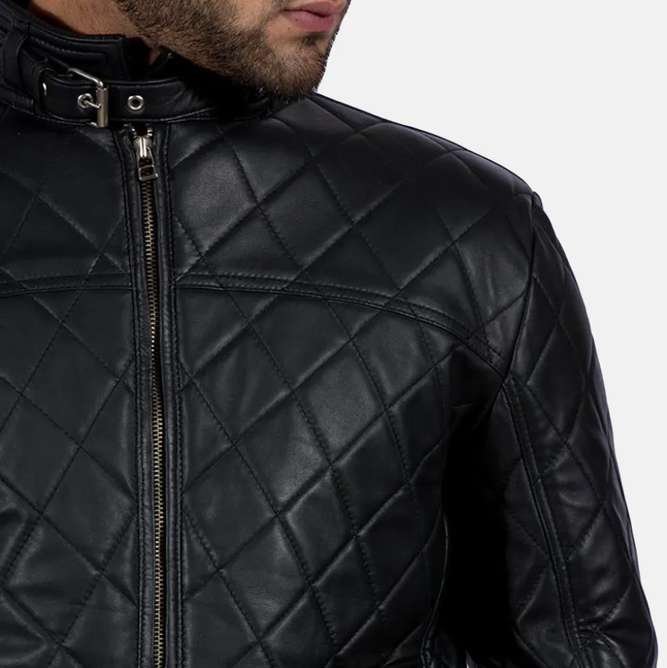 Equilibrium Black Leather Jacket