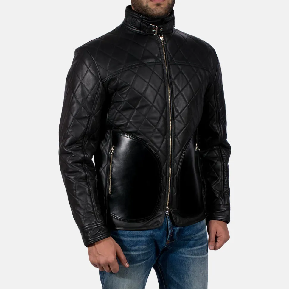 Equilibrium Black Leather Jacket