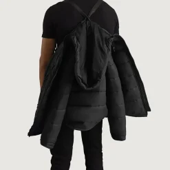 Erico Black Hooded Puffer Jacket