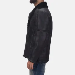 Furcliff Double Face Shearling Leather Coat