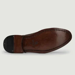 Greyson Brogues Oxford Tan Leather Shoes