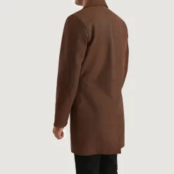 Half Life Brown Leather Coat