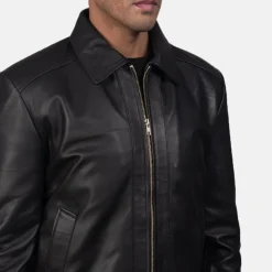 Inferno Black Leather Jacket