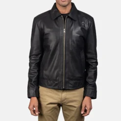 Inferno Black Leather Jacket