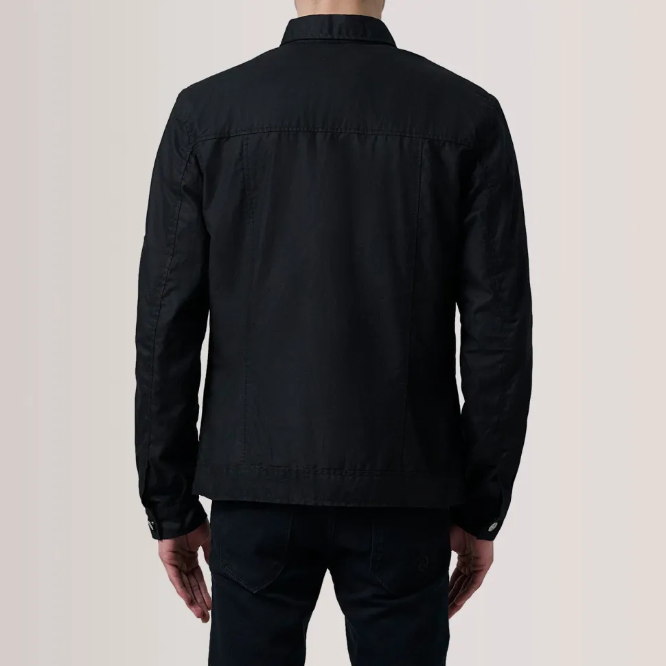 Irwin Black Waxed Canvas Field Jacket