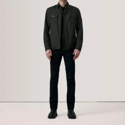 Irwin Olive Waxed Canvas Field Jacket