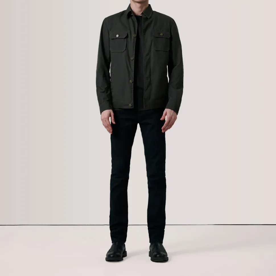 Irwin Olive Waxed Canvas Field Jacket
