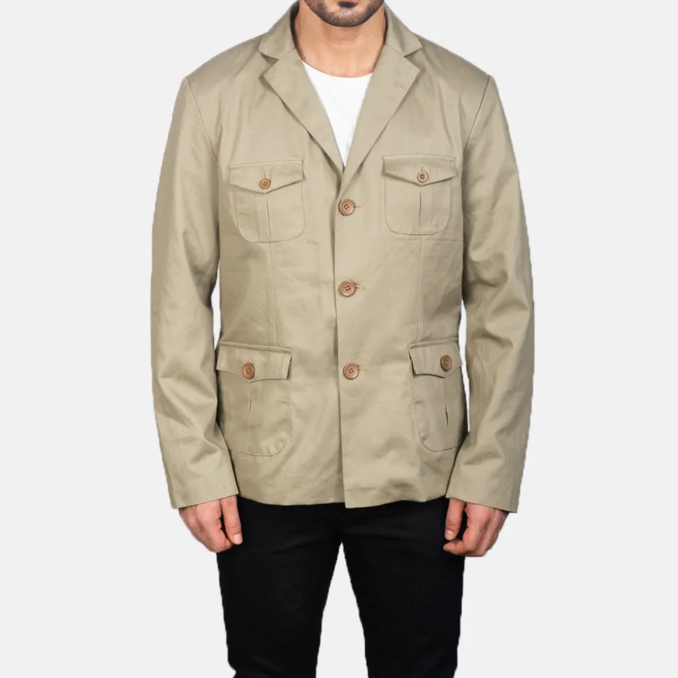 Kajetan Beige Safari Jacket