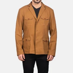 Kajetan Khaki Safari Jacket