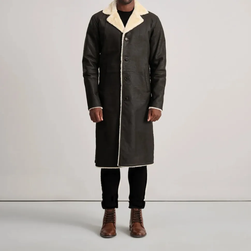 Kolby Brown Shearling Coat