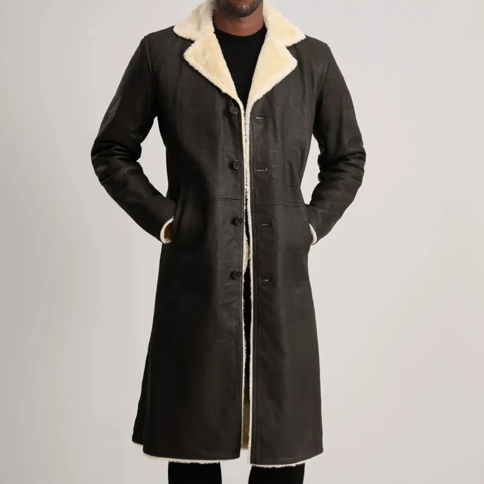 Kolby Brown Shearling Coat