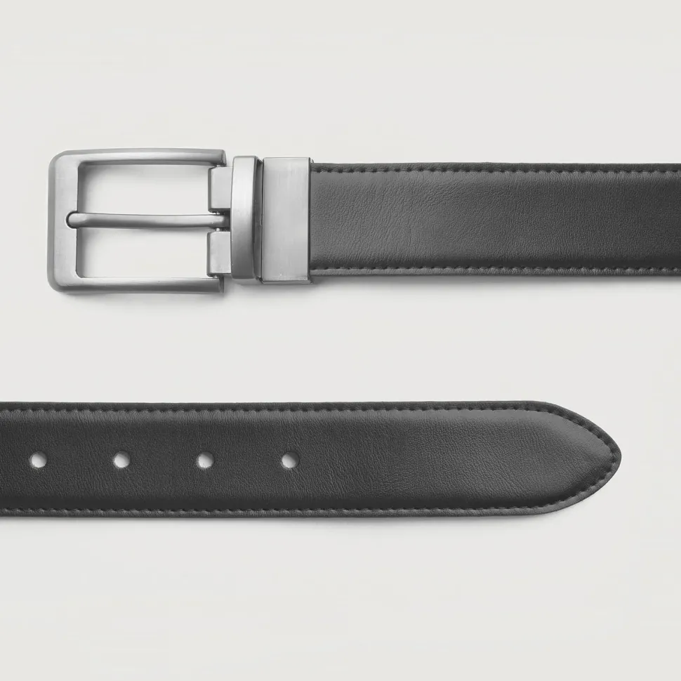 Marcelino Leather Reversible Dress Belt