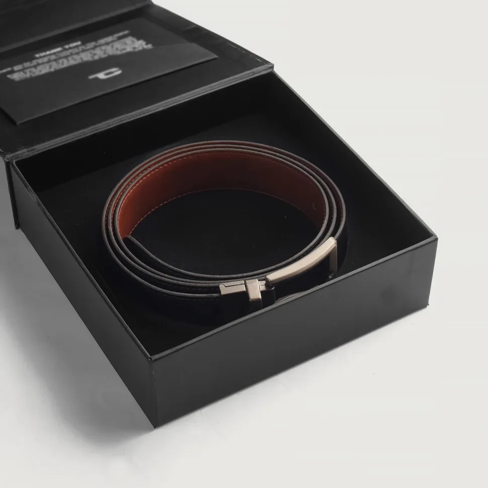 Marcelino Leather Reversible Dress Belt