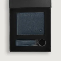 Marvin Blue Leather Gift Set