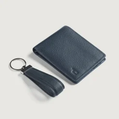 Marvin Blue Leather Gift Set