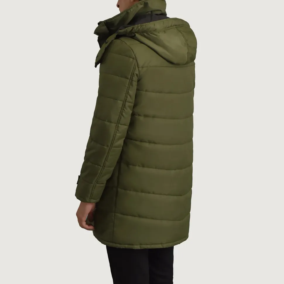 Moore Green Hooded Parka